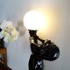 Lampe danseuse nue design 70's 80's- art déco globe boule