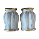 Pair of photophores manufacture La couleuvre