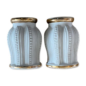 Pair of photophores manufacture La couleuvre