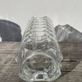 Vase en verre épais transparent classique
