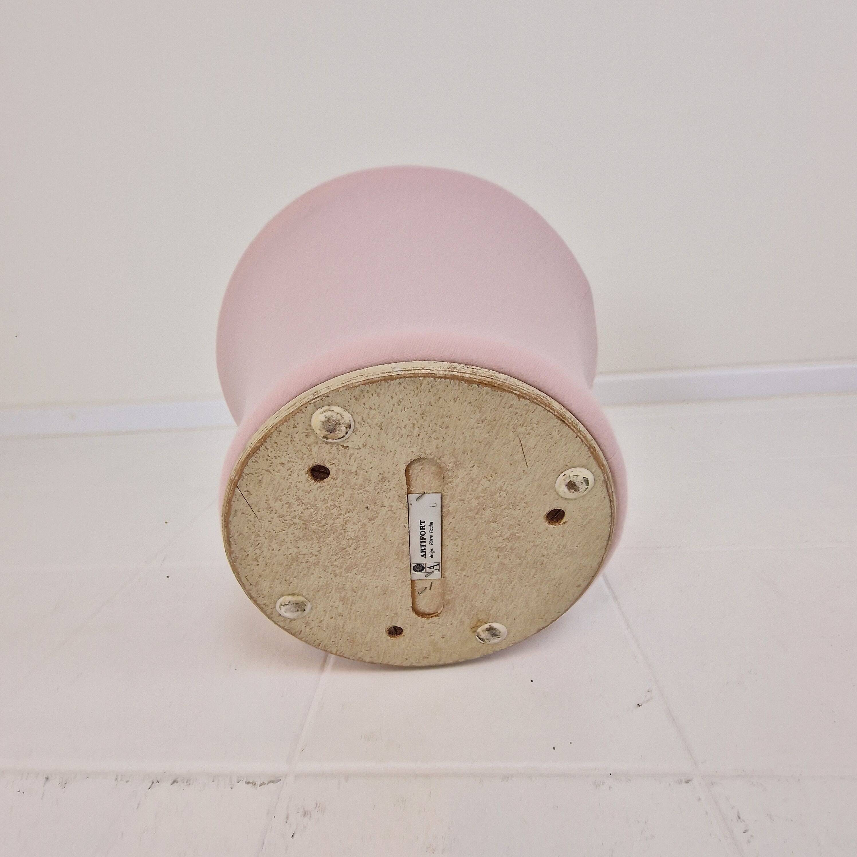 Model F572 Lounge Chair with Pouf by Pierre Paulin for Artifort, 1967