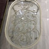 Roche Bobois glass coffee table