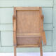 Fauteuil en bois vintage