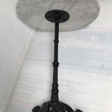 Table bistrot ronde vintage