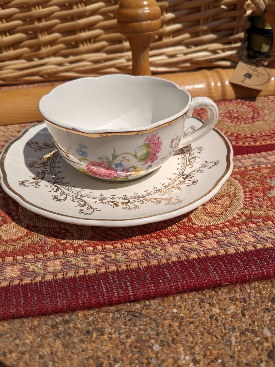 Coffee or tea service digoin sarreguemines