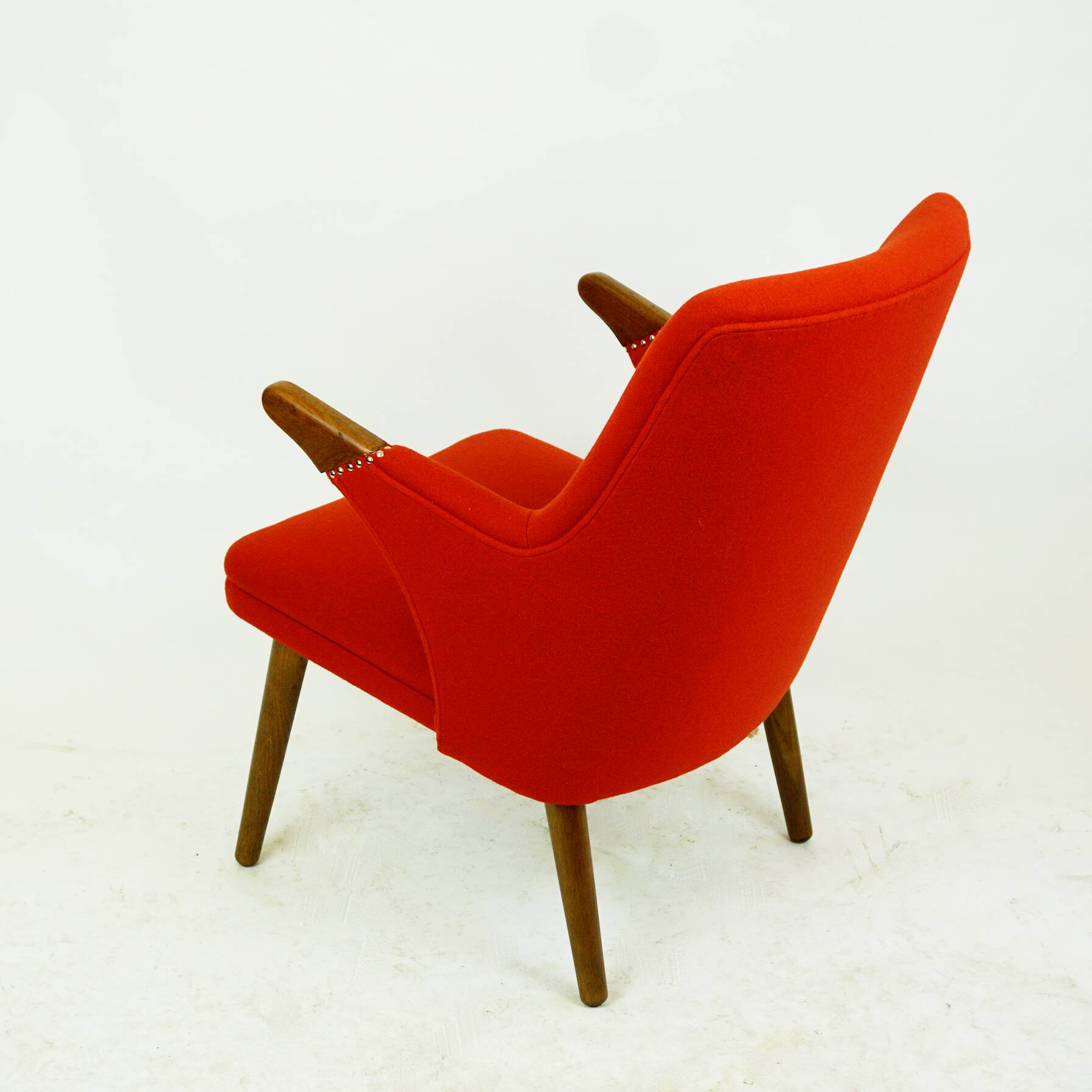 Teak armchair by Svend Skipper, Scandinavian.