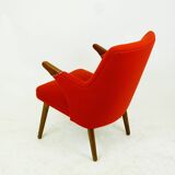 Teak armchair by Svend Skipper, Scandinavian.