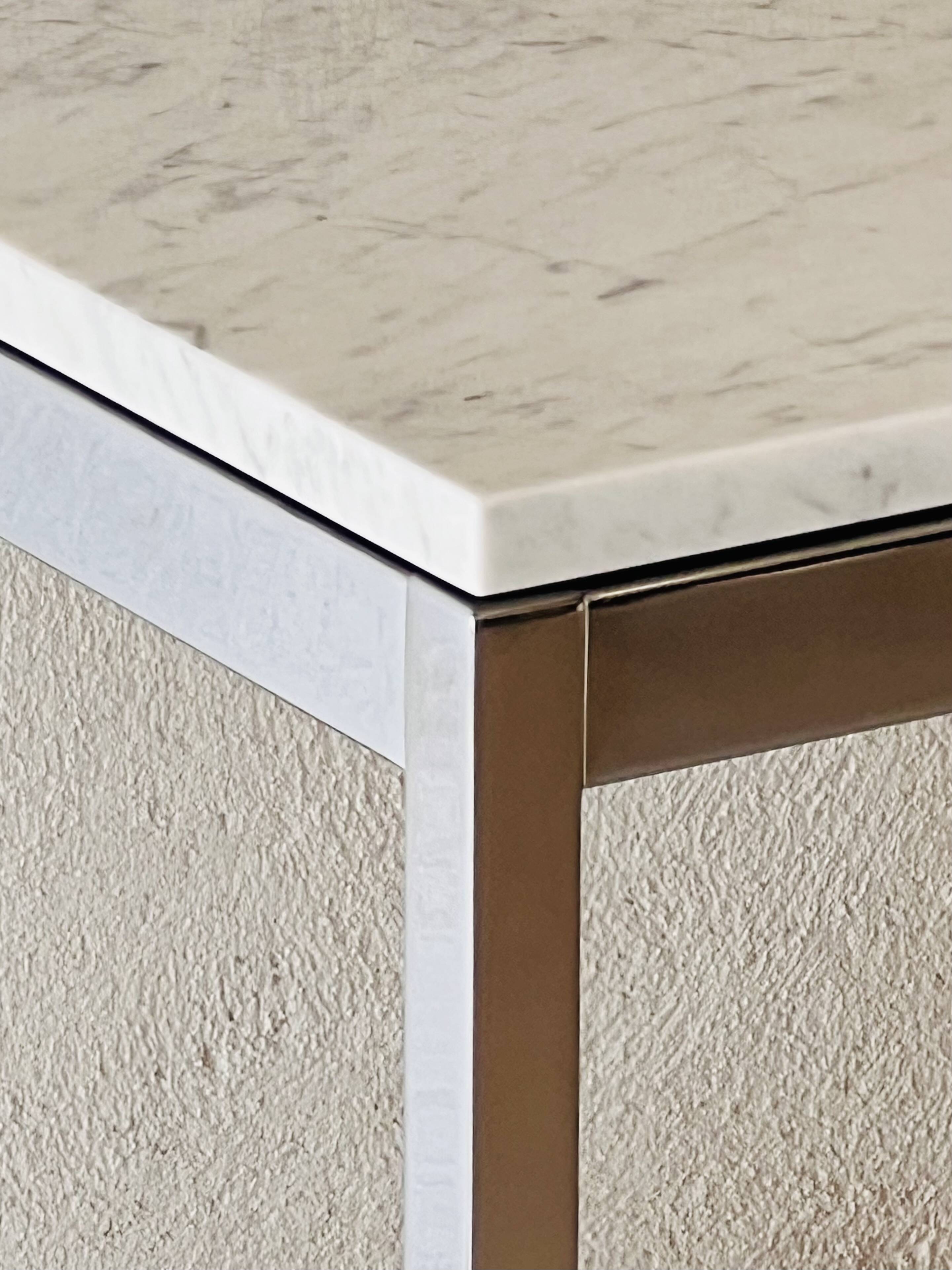Table à manger dans le style de Knoll, Italie années 90