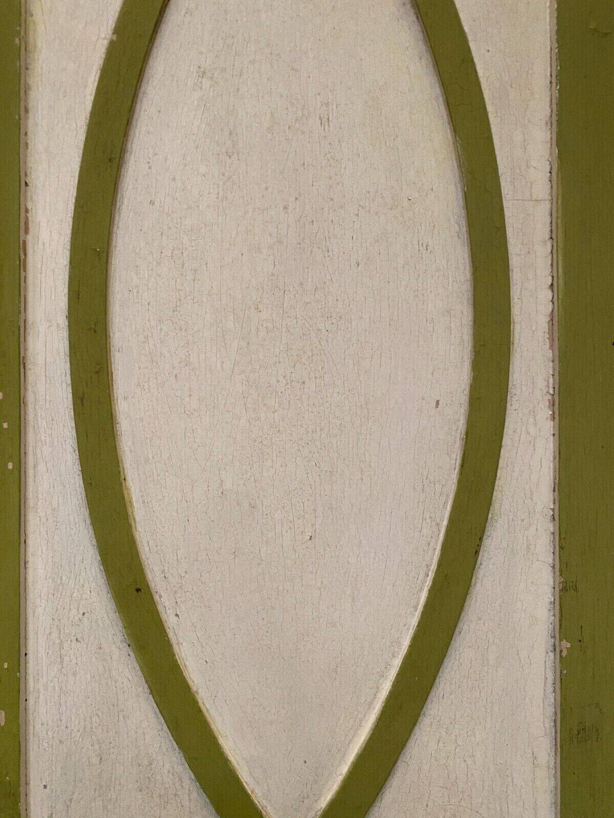 Double separation doors in 19th century patinated solid fir