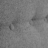 Anthracite grey banquette from the 1970s