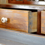 Solid Pine Kitchen Cupboard, 1920's