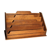 Old wooden letter holder