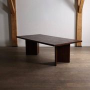Pierre Jeanneret large library table PJ-TAT-08-A, Chandigarh, 1955-1956