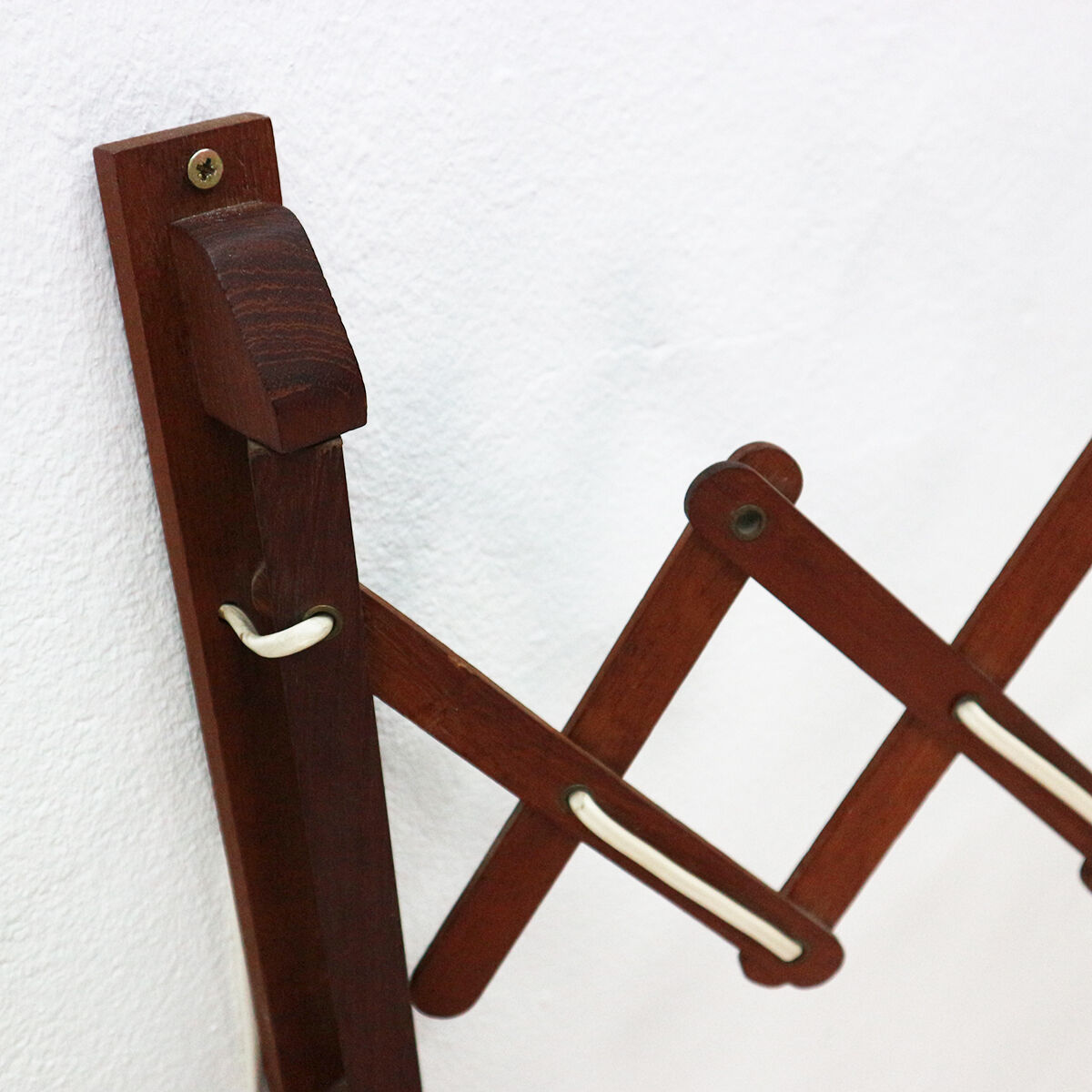 Wall lamp with extendible teak arm 1960