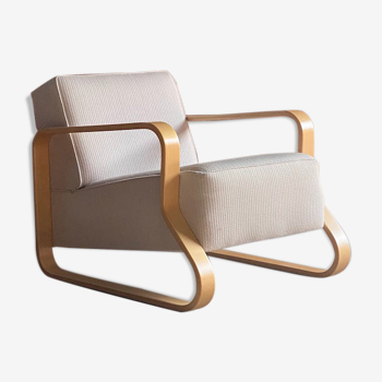 Alvar Aalto Model 44  Lounge Chair by Artek Finland Circa 1995