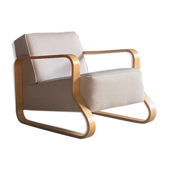 Alvar Aalto Model 44  Lounge Chair by Artek Finland Circa 1995