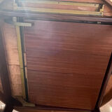 Table en teck vintage NF 2 rallonges