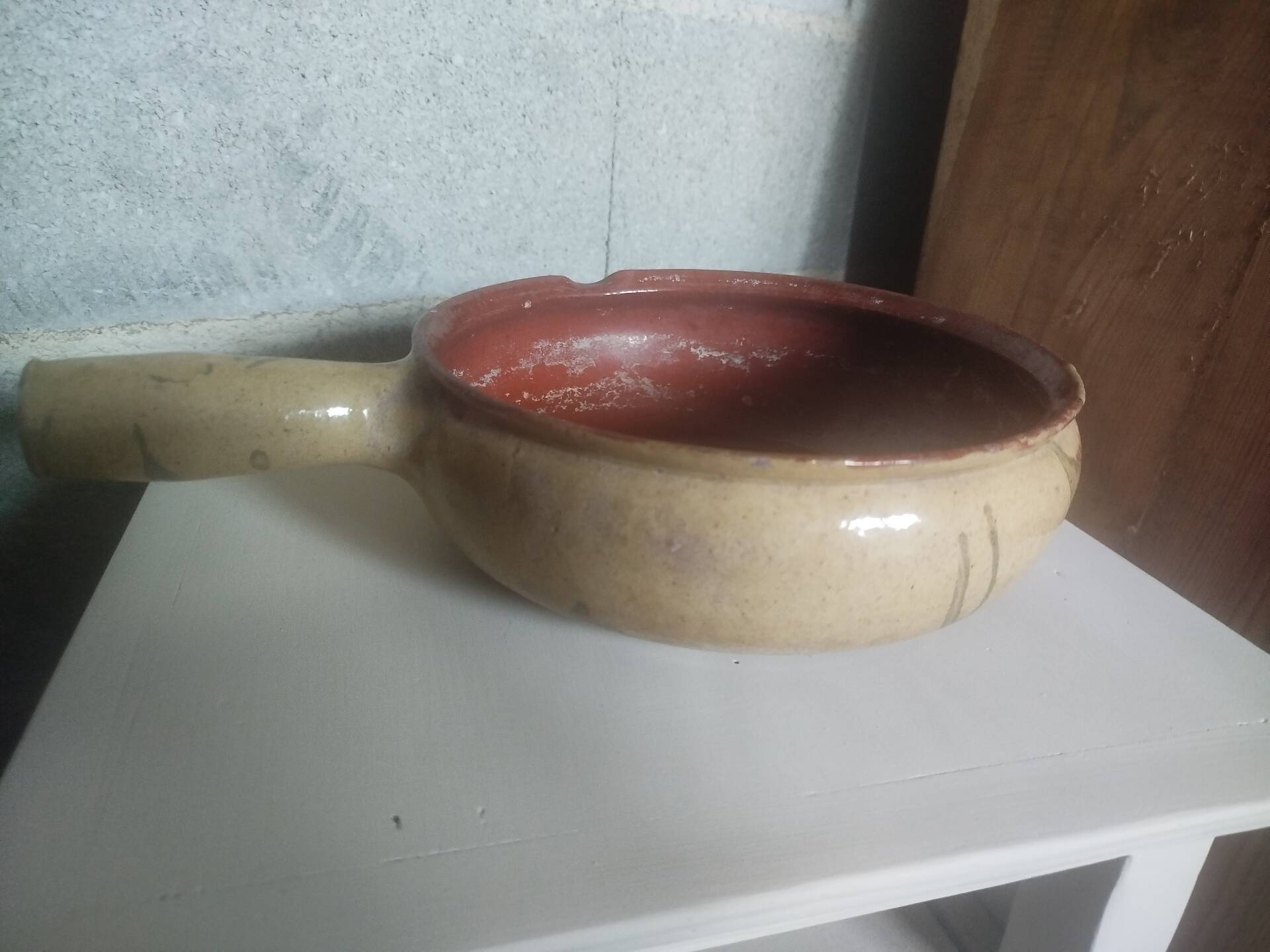 Ancient large terracotta pot