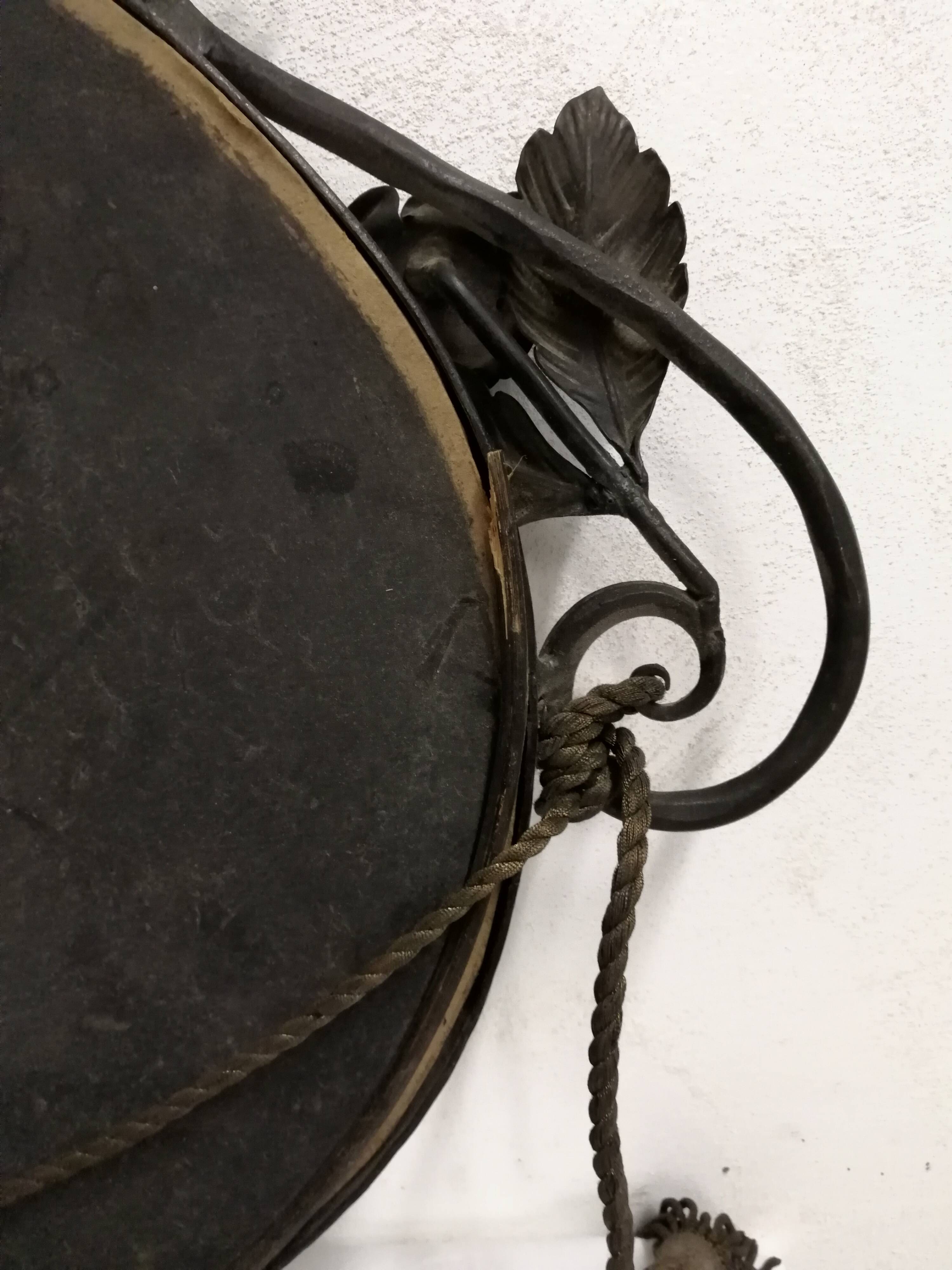 Art Deco Wrought Iron Mirror