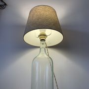 Lampe dame jeanne ancienne