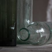 Bouteille en verre soufflé