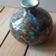 Single-flower vase in glazed Limoges porcelain
