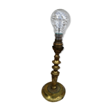 Brass lamp foot