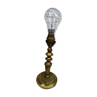 Brass lamp foot