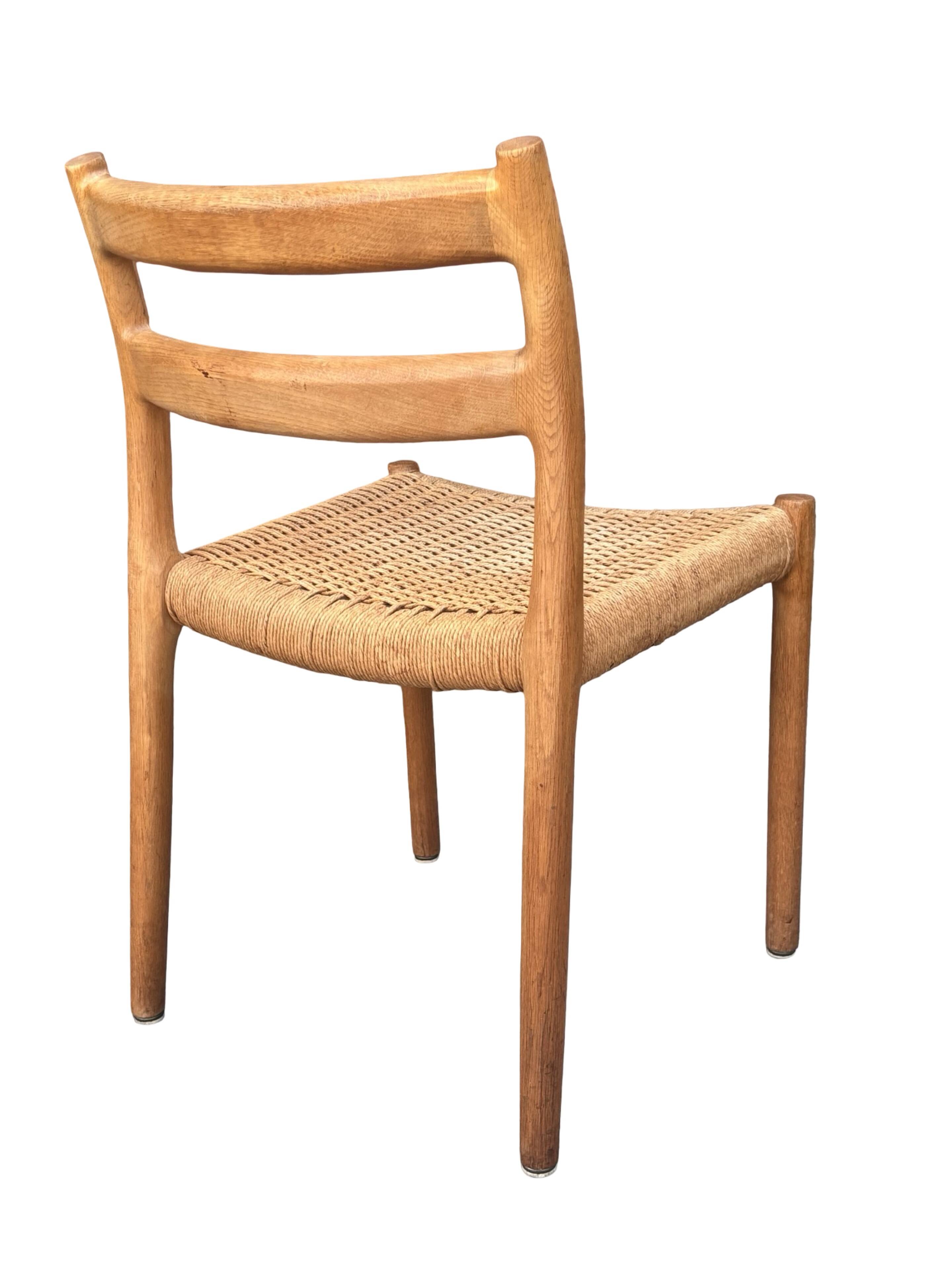 Mid Century Niels O Moller Chair model 84 Danish Design
