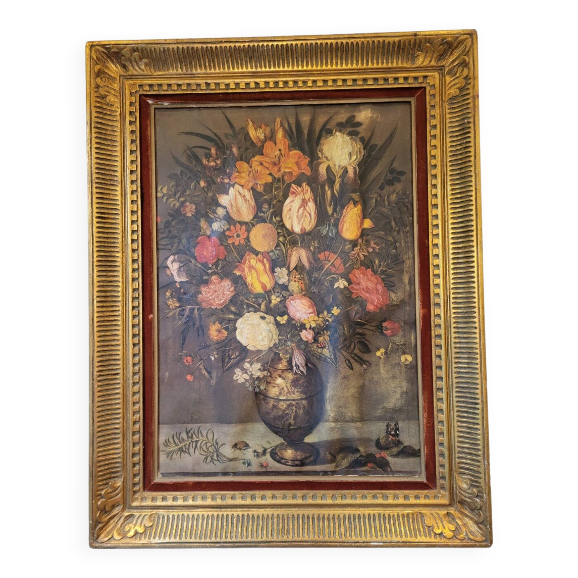 Still life Bouquet of flowers in oil