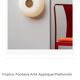 Murano glass wall light, Fontana Arte 1960