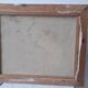 Oil painting on canvas landscape vintage mountains