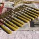 Set of 12 Dessert Cutlery - 1930s - Vintage Dessert Forks