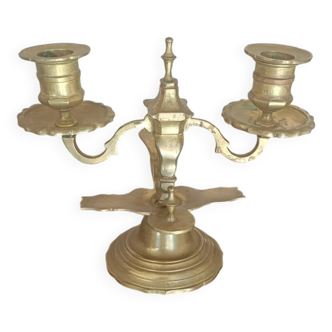 Bougeoir à pouce en bronze
