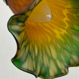 Gooseneck lamp in glass paste