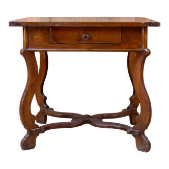 Nineteenth-century fruit wood desk table