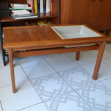 Scandinavian gardener coffee table teak 60s