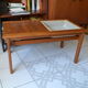 Jardinière scandinave table basse teck années 60