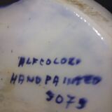 Hand painted ceramic pot