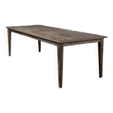 Solid oak farmhouse table Provence - 300 cm long