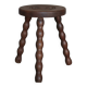 Vintage stool, tripod stool, occasional stool, wooden plant stand