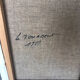 Oil painting on canvas THE TORMENT 1982 Vintage #A216