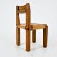 Set of 6 "S11" dining chairs by Pierre Chapo, 1966