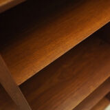 Teak bookcase, Danish design, 1970s, manufactured by Hundevad