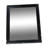 Miroir Cadre bois noir patiné  0923052