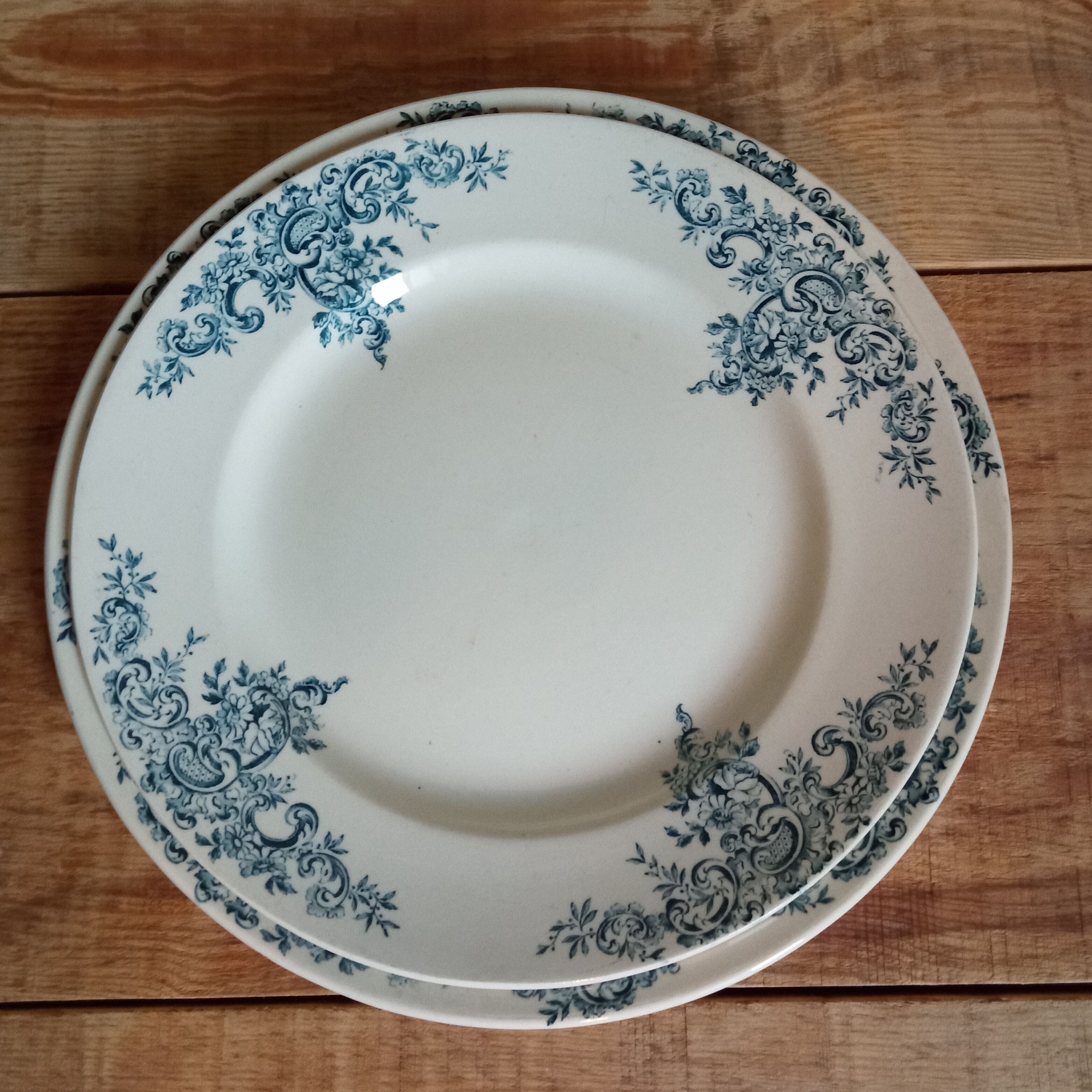 Duo de plats de service Terre de Fer HB&Cie