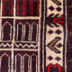 Afghan carpet Baluch vintage 140x86cm