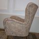 Paolo Buffa Wing chair design flesh organic Italian