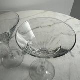 Set of 2 Luminarc stemmed glasses