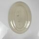 Large oval dish KG Lunéville Terre de fer, "Fontainebleau", pink, 19th century